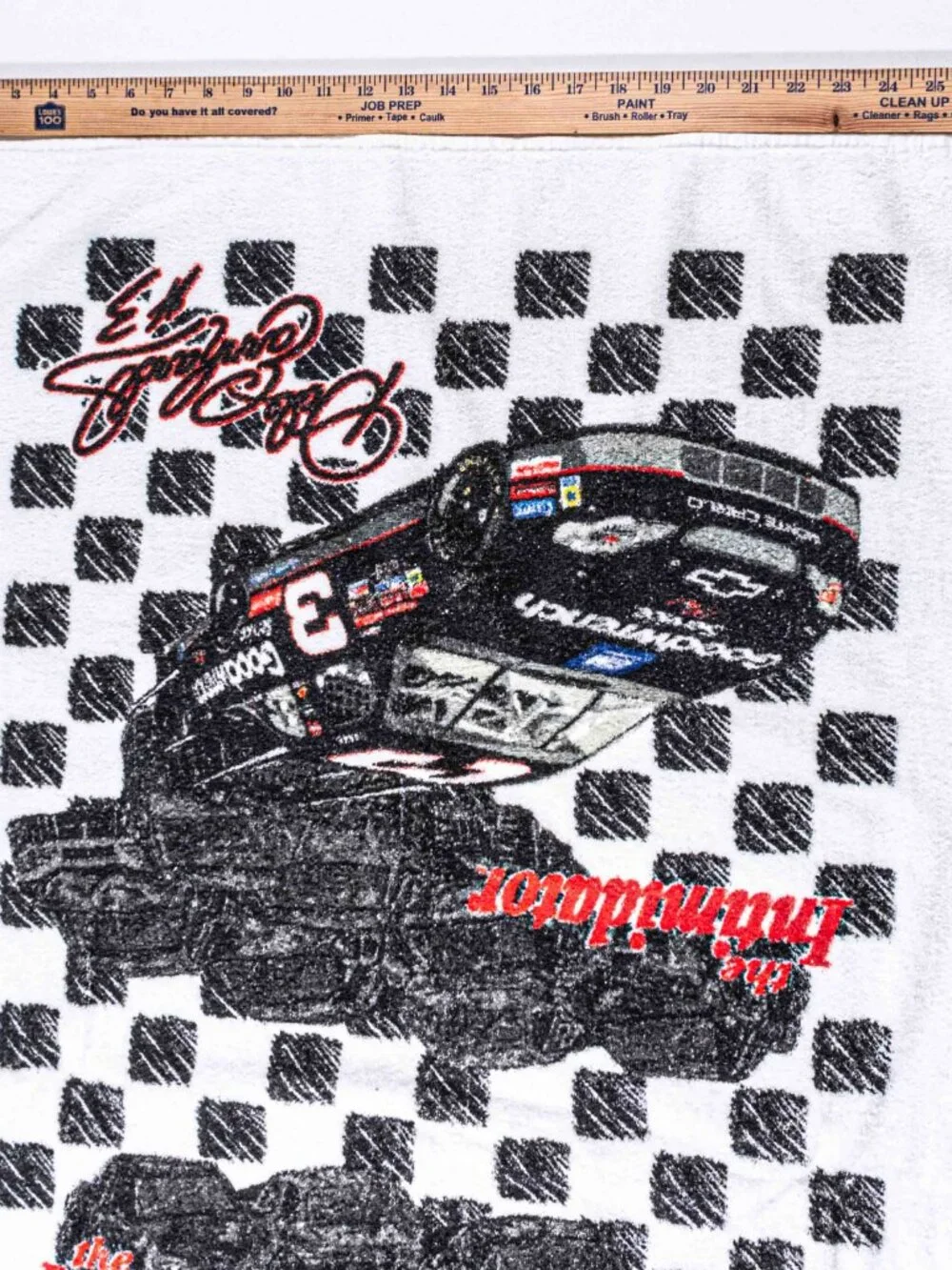 VTG Dale Earnhardt Nascar Towel Beach Bath The Intimidator GM Goodwrench 46x27